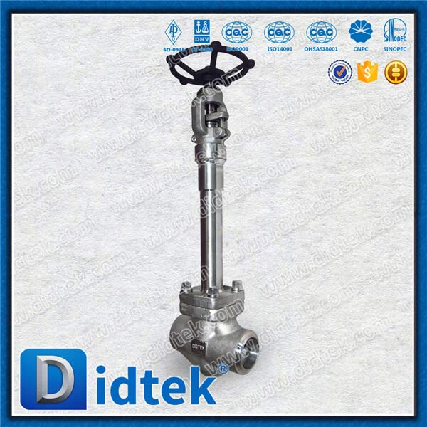 Van cầu đông lạnh kết thúc