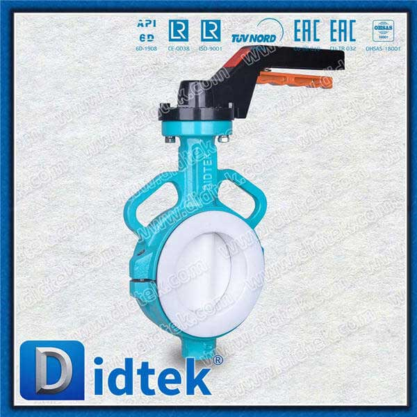 Van bướm đồng tâm lót Teflon chống ăn mòn