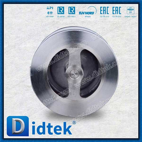 Thép đúc 4 '300lb x750 Van kiểm tra Wafer Lift Wafer