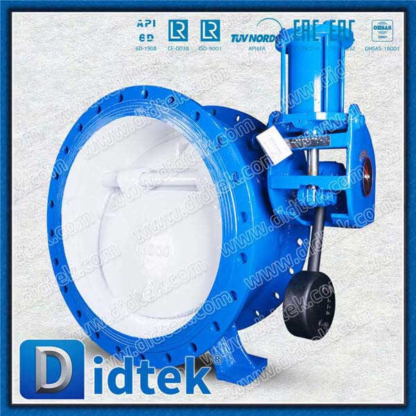 Van một chiều bướm thủy lực và đối trọng
