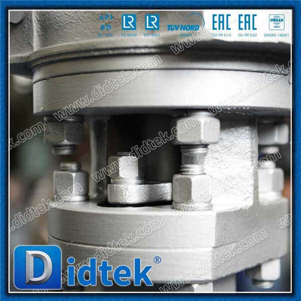API609 16inch 150lb kim loại ngồi ba con bướm Offset Valve