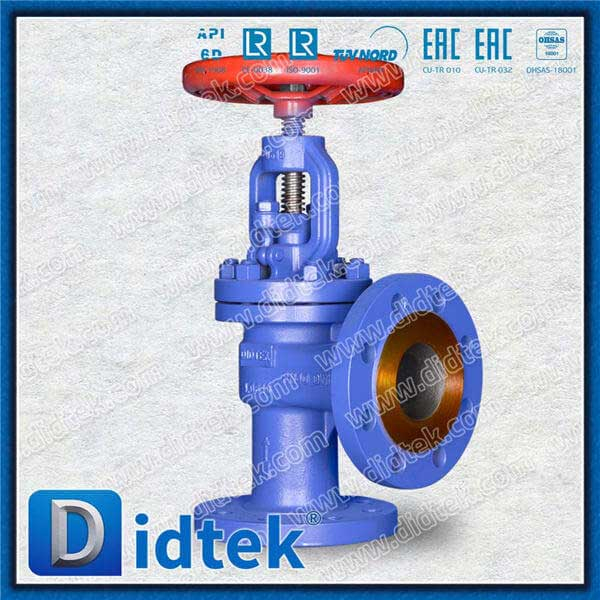 Van một chiều quả cầu góc lò xo 1.0619 SS304