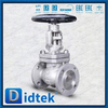 Van cầu đĩa điều tiết bằng thép không ăn mòn SS304 CF8