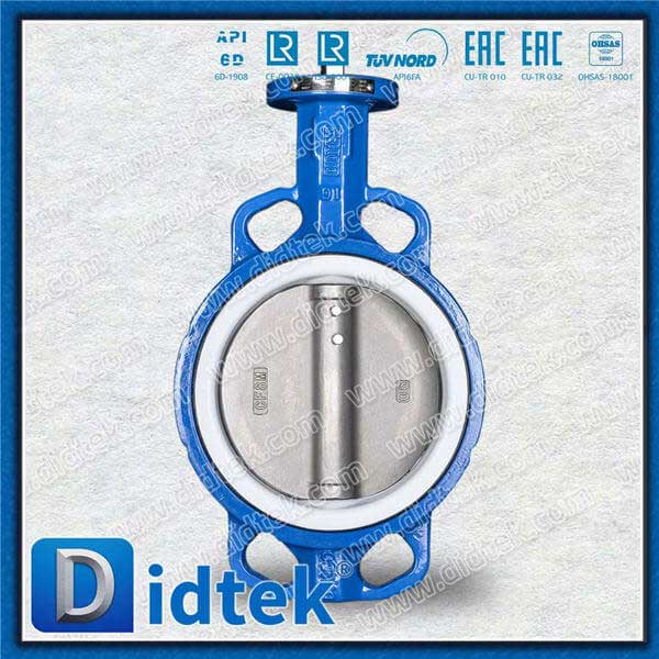 Van bướm đồng tâm bằng sắt dẻo Niêm phong PTFE GGG40