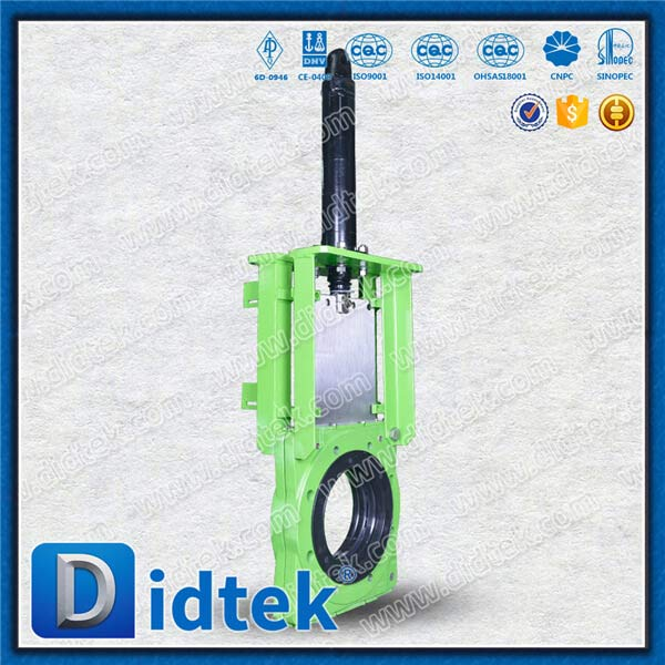 Đầu mặt bích thủy lực giảm van cổng dao