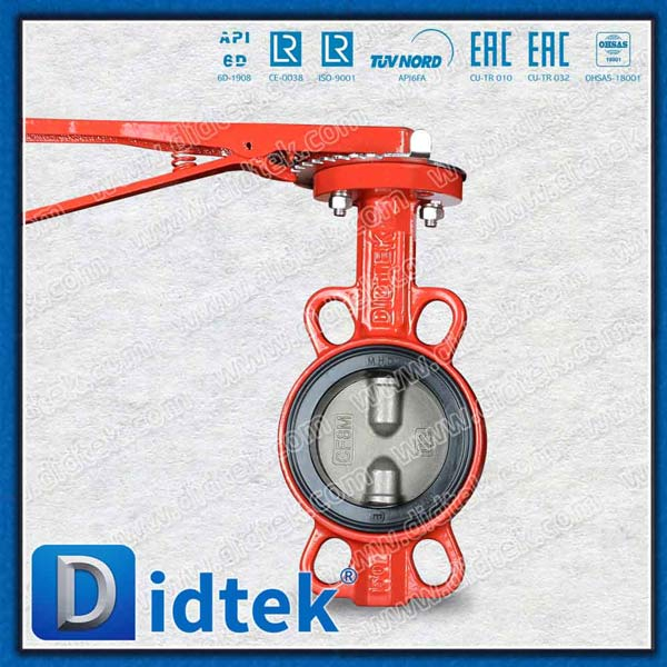 Van bướm đồng tâm đòn bẩy bằng gang