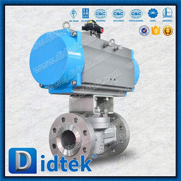 Van cắm tay áo RPTFE áp suất cao với khí nén tác động kép