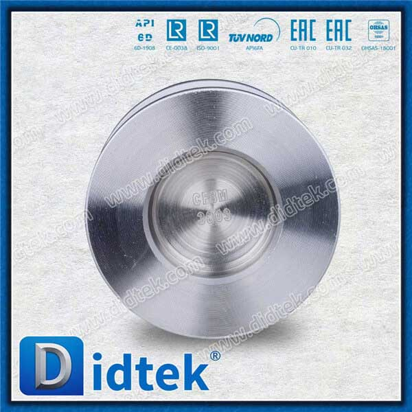 Thép đúc 4 '300lb x750 Van kiểm tra Wafer Lift Wafer
