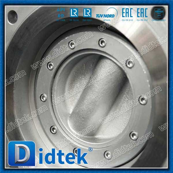 API609 16inch 150lb kim loại ngồi ba con bướm Offset Valve