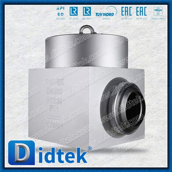 F91 Van kiểm tra xoay bằng thép rèn DN200 PN250 BW