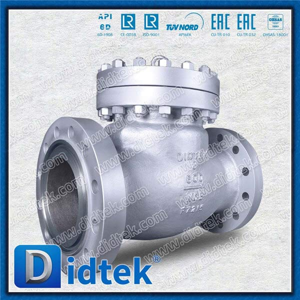 Van kiểm tra xoay vòng WCB 8 '' 600LB bằng thép đúc