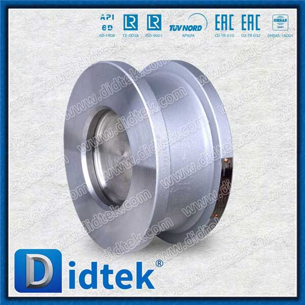Thép đúc 4 '300lb x750 Van kiểm tra Wafer Lift Wafer