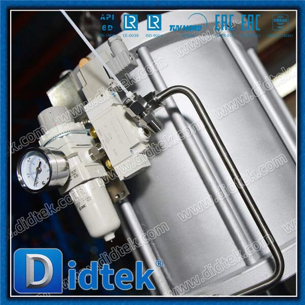 Van cổng WCB bằng khí nén với 2 công tắc giới hạn