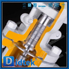 Van cầu bằng thép carbon thân tăng 2 inch có tay quay