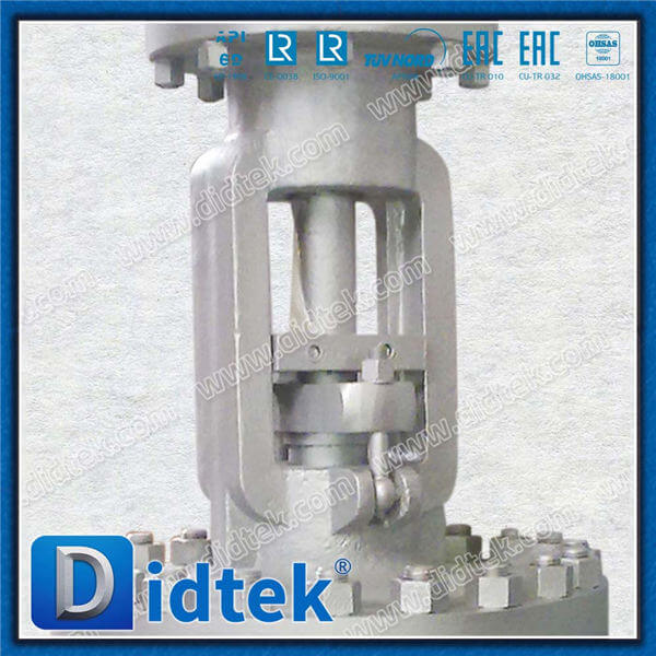 Thép đúc A216 WCB Gear Op cân bằng Van cầu toàn cầu