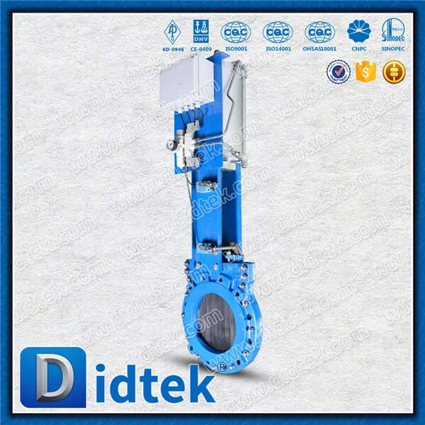 Bộ truyền động khí nén Van Gate Body Body Valve với hộp điều khiển