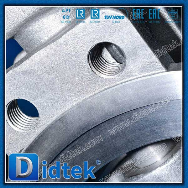 SS316TI Vật liệu ba con bướm ngoài chất lỏng 40% Môi trường amoniac