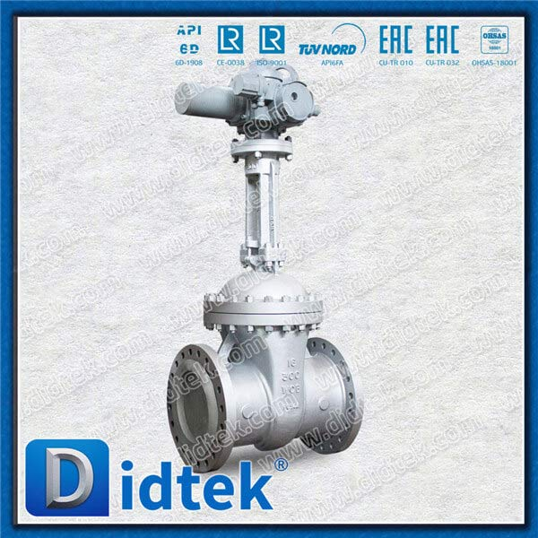 Van cổng điện bằng thép carbon