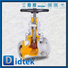 Van cầu bằng thép carbon thân tăng 2 inch có tay quay