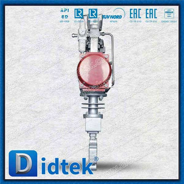 Trình điều khiển quay khí nén đơn tác dụng một van bướm lập dị ba