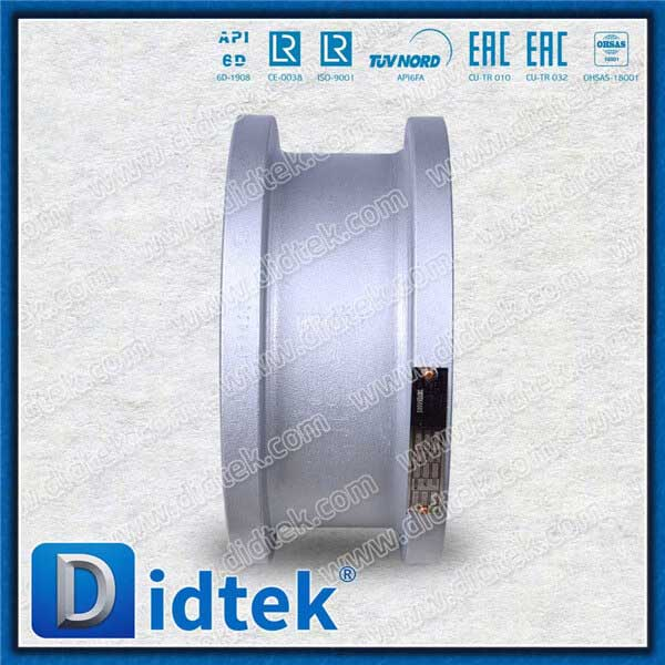 Van kiểm tra wafer lò xo nâng 4' 300LB X750 bằng thép đúc