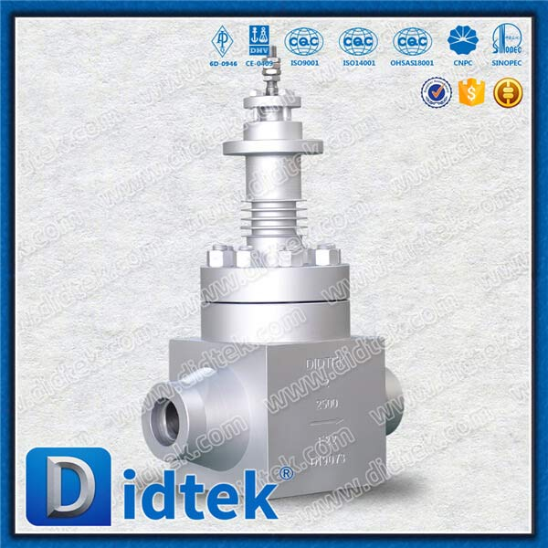 Thân cây thẳng qua van điều khiển mẫu