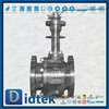 Didtek F316 Bằng tay bằng thép không gỉ Vận hành Van bi đông lạnh mặt bích