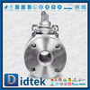 Van bi nổi JIS 5K PTFE có lỗ khoan giảm