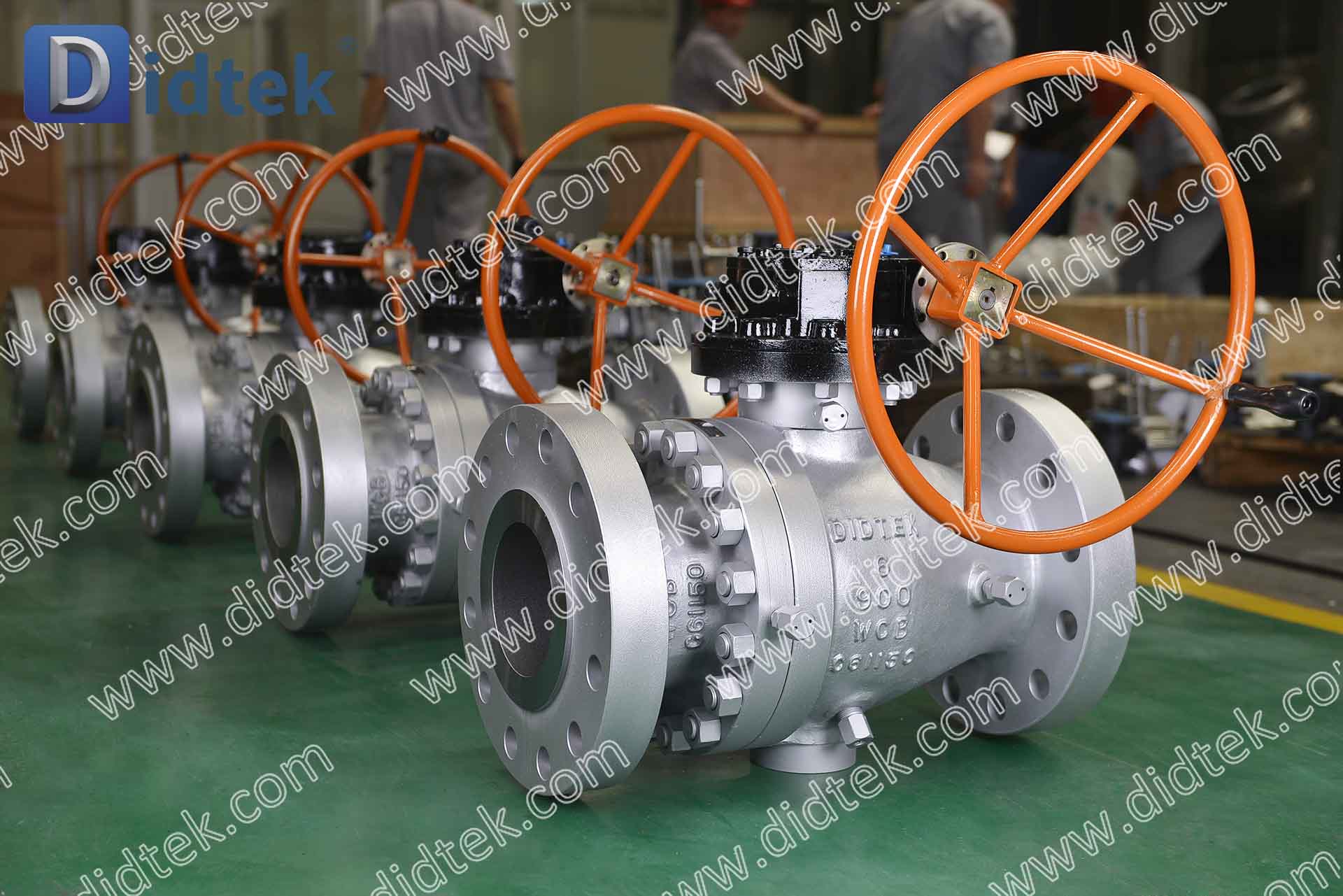 A-9 DIDTEKCTBV-Van bi Trunnion Ni60 Niken 6 inch nhiệt độ cao