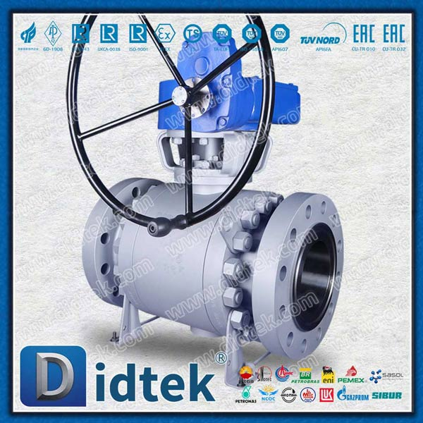 Thép Carbon Trung Quốc ANSI 900 Van bi toàn bộ bằng thép rèn