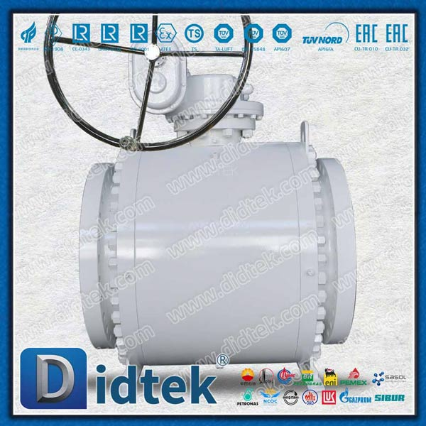 Nhà cung cấp Van bóng 30 inch Gear Gear Zero 3 Pc Trunnion