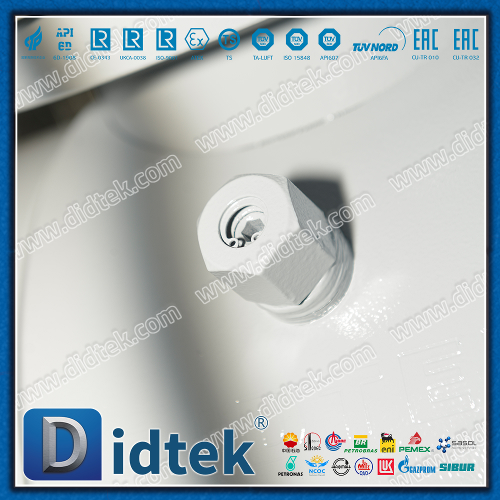 RTJ 2500LB Con dấu PEEK áp suất cao Van bi Trunnion bằng thép rèn