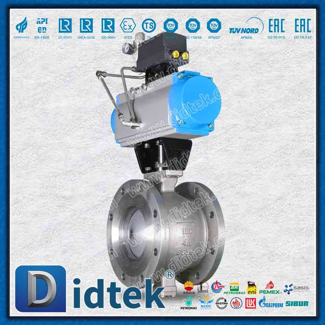 Van bi cổng V hợp kim khí nén 4A Segment