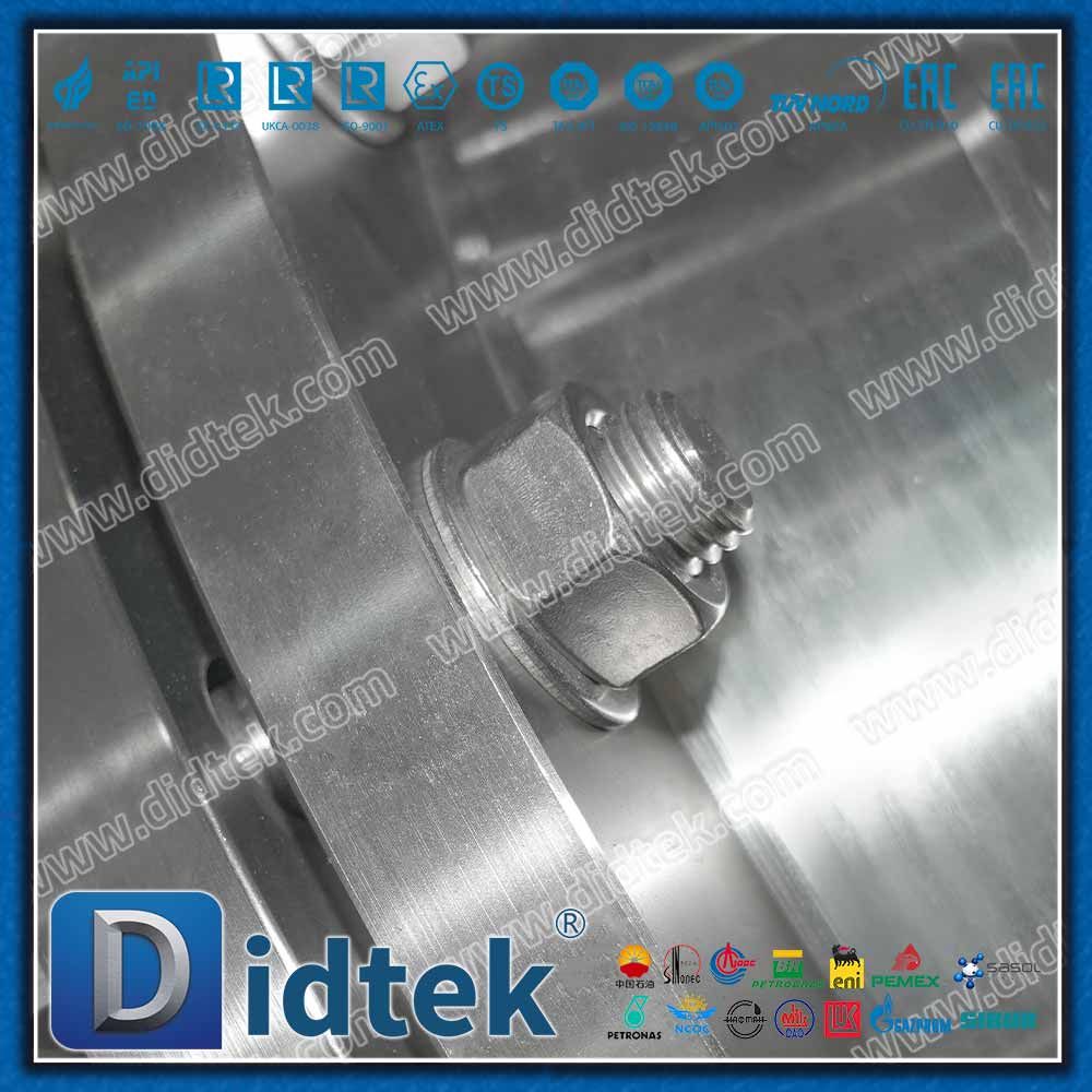 Van bi Trunnion hàn hoàn toàn với mặt bích đồng hành