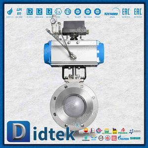 Van bi cổng V hợp kim khí nén 4A Segment