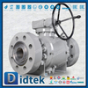 Didtek Mặt bích 6 inch 2500LB Van bi DBB Trunnion rèn