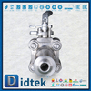 Kết nối mở rộng 3 mảnh F304 Van thép rèn có thiết bị khóa
