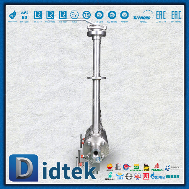 Van bi đôi thân mở rộng bằng nitơ lỏng LNG