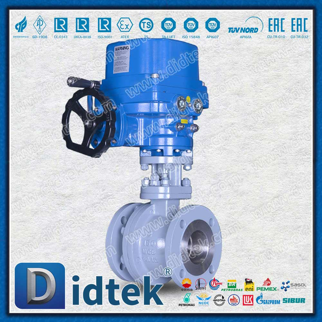 Động cơ điện Chống cháy nổ ATEX 200oC Van bi điện chỗ ngồi PEEK