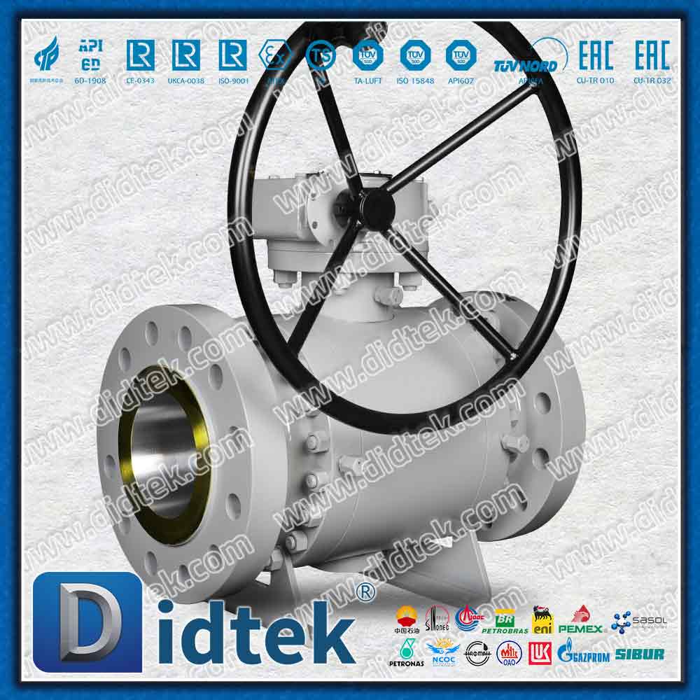 Van bi thép rèn 600LB Worm Gear