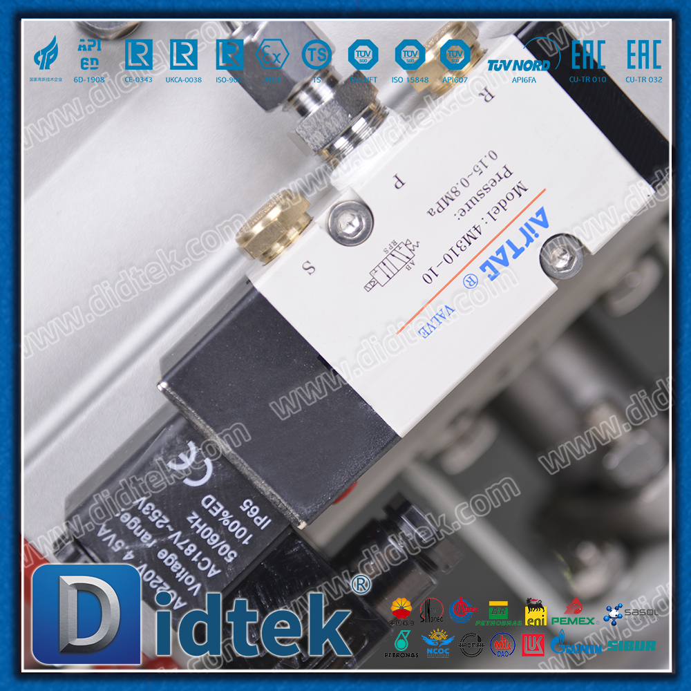 Van bi khí nén ghế kim loại 300oC F51 nước biển