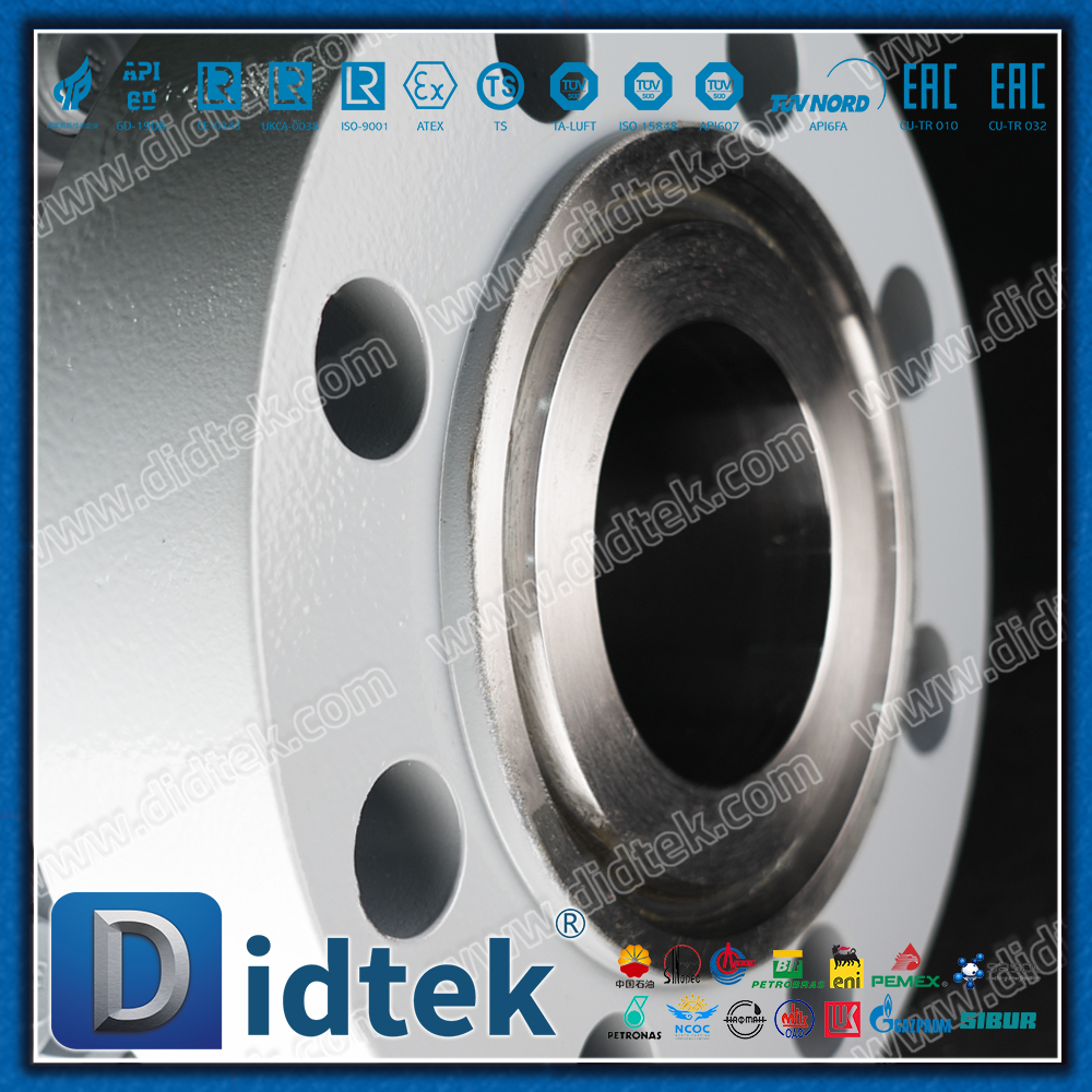 Didtek 4130 Flange FC Thiết bị truyền động khí nén tác động đơn API6A Van bi thép rèn