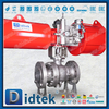Van bi khí nén mặt bích đầy đủ Didtek CF8M