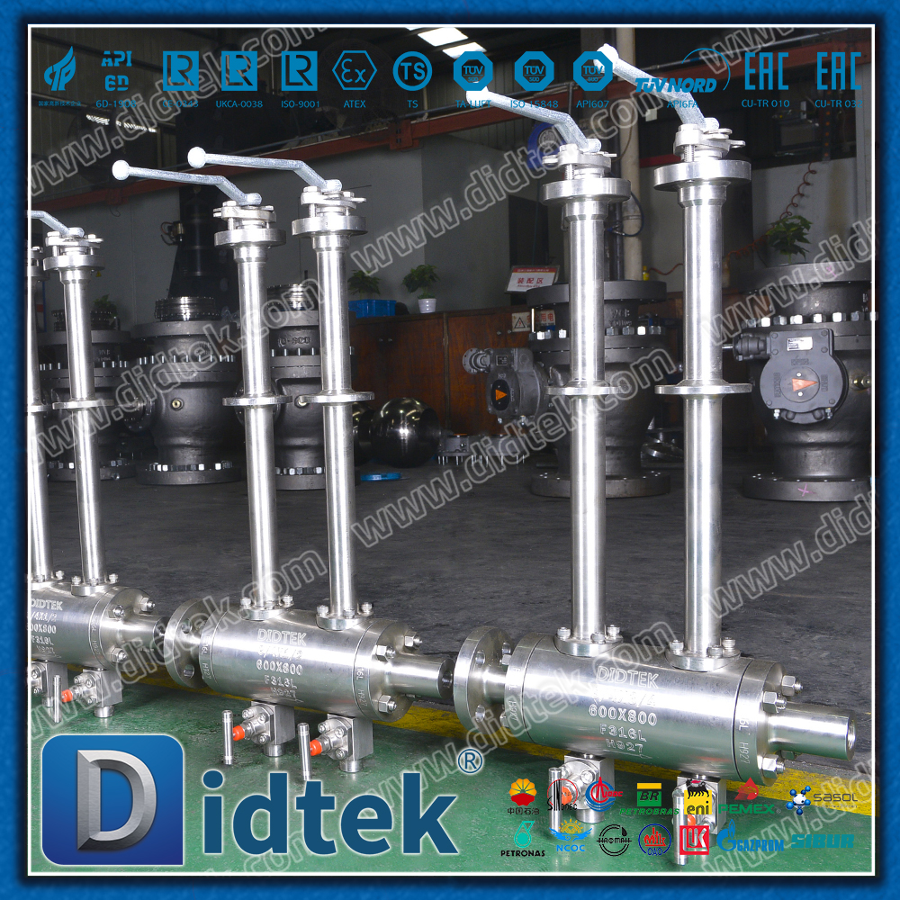 Van bi đôi thân mở rộng bằng nitơ lỏng LNG