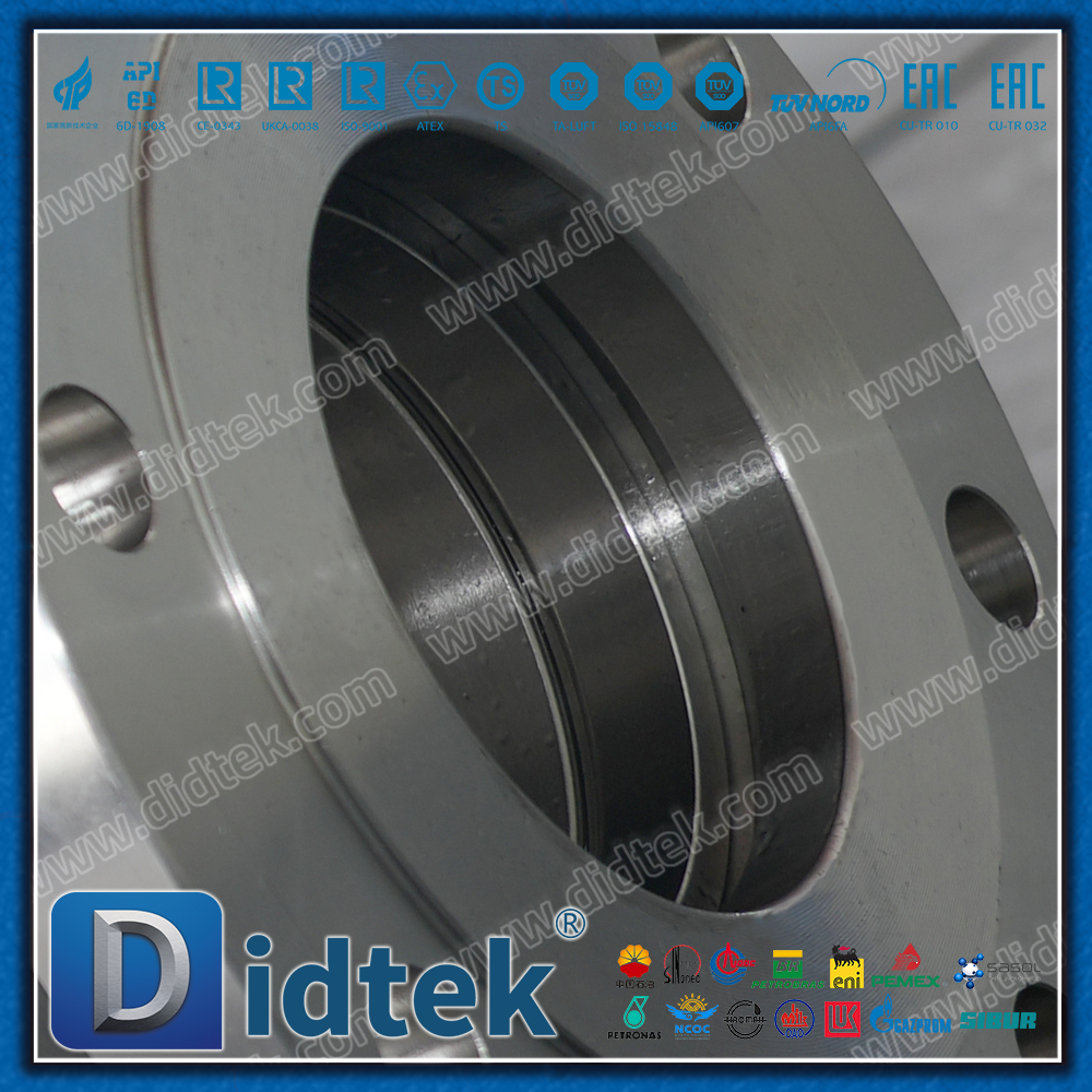 Didtek F316 Bằng tay bằng thép không gỉ Vận hành Van bi đông lạnh mặt bích