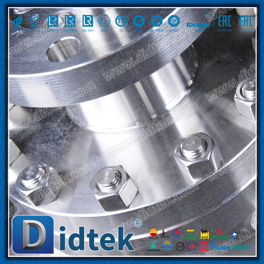 CK3MCuN Austenitic SS Van bi siêu đầu vào chống ăn mòn nhiệt độ cao
