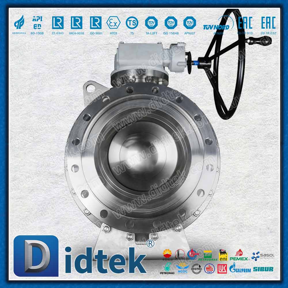 Van bi Trunnion SS321 với thử nghiệm chân không