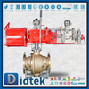 Van bi Trunnion bằng khí nén đơn bằng khí nén kỹ thuật hàng hải C95800
