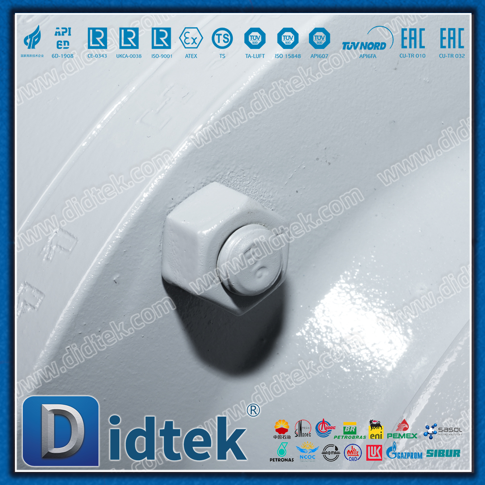 Didtek Full Bore Bolt-Nắp mặt bích rèn F11 Van bi nổi
