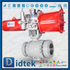 Didtek 4130 Flange FC Thiết bị truyền động khí nén tác động đơn API6A Van bi thép rèn